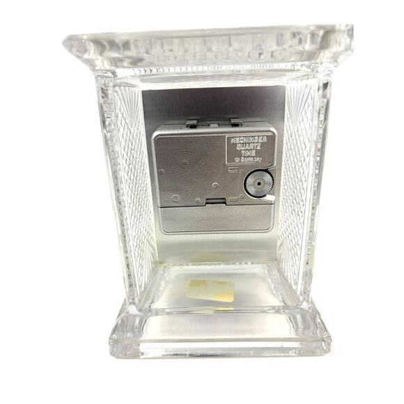 VTG Godinger Clock Hechinger Full Lead Crystal Quartz West Germany 1980s - Picture 6 of 16